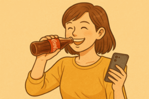 私はiphonを作ってるアップルと皆んな大好きコカコーラの株主です