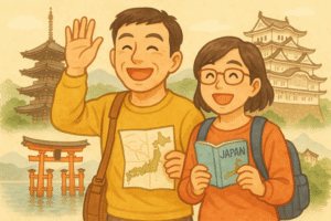 退職後に夫婦で仲良く小旅行