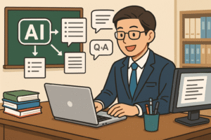 AIで働き方改革を