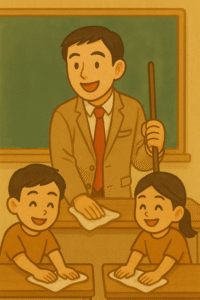 正規教員の先生