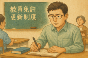 教員免許更新は大変