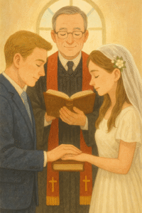 キリスト教徒の結婚式