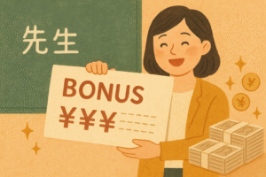 ボーナス支給日はやっぱり嬉しい