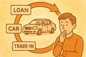 残クレで自動車購入のループにハマってしまった人