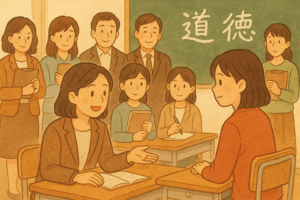 道徳主任の配置や授業公開の推進