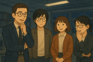 二人がいない時に“非公式会議”が何度も開かれました