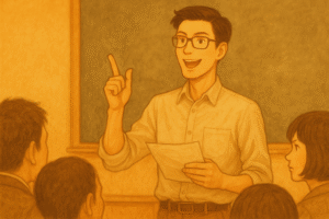 研究論文で受賞歴もある実力者で、身長180cm超えの爽やかなイケメン