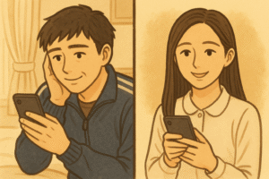 メッセージにとても救われた気がした