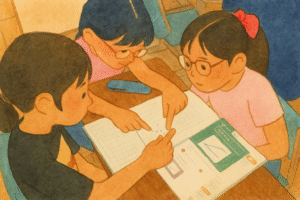 日々の授業の積み重ねが、高校、大学へと続いている