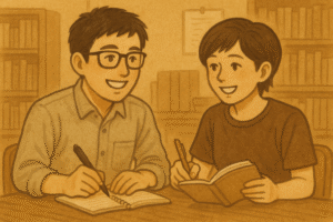 “尊敬する先輩ポジション”として良い関係が築けました。