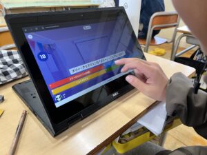 制限時間内に選択