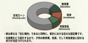 住宅は資産形成に直結する