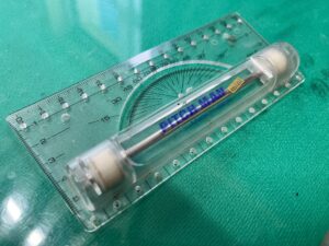 平行定規(ローラー付き)