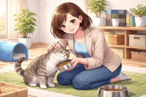 妻もペットシッターをしながら猫の性格の個体差には驚かされる