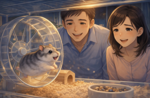 ハムスターは夜行性