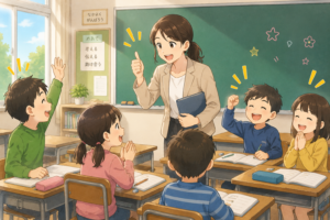 教師たちに対して、「この子たちは今後大きく伸びる可能性がある」と伝えました
