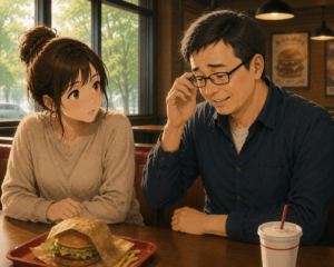 その言葉は飲み込みました