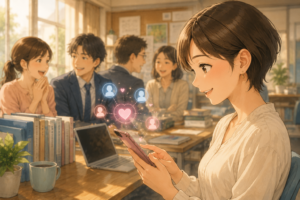 マッチングアプリで結婚した若手教師のお話