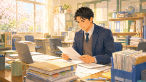 教員になりたい若い人が減り、現場を支える講師層も不足し、採用後に早期退職する人も出ている
