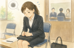 「何かと欠点を見つけられて落とされるのではないか」と不安に感じている人も多い