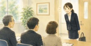 第一印象をかなり大切にしている面接官としての自分がいる