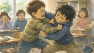 「なぜやり返したかったのか?」まで想像して指導する