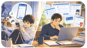 もちろんスマホが悪いということではありません。ひょっとしたら世代間ギャップのせいなのかもしれません。