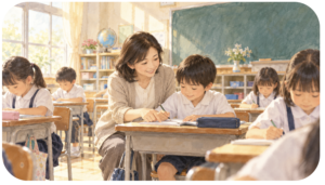 民間の平均年収と比較しても教員給与の高さが目立ち始めます。