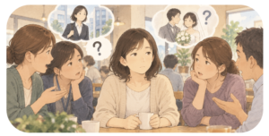 36歳になってもアルバイトを続け、結婚もしていない恵子に対して、周囲の人たちは疑問を抱きます。