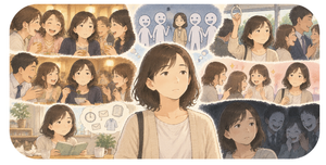 私たちが普段何気なく行っている人付き合いや、社会の暗黙のルールを、少し違った角度から捉えています。