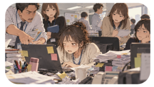 青瀬が仕事をうまくこなせない背景には、本人の特性だけでなく、職場環境が大きく影響している可能性もある