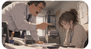 彼女が働くのは、長時間労働とパワハラが当たり前になっているような職場